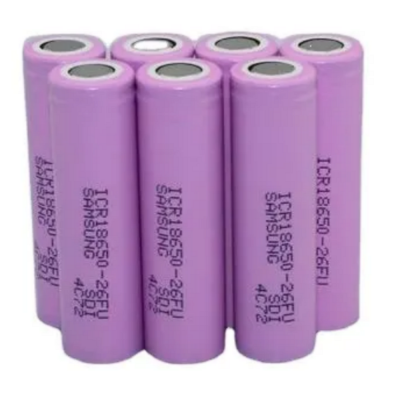 3.7V 2650mAH  Li-ion battery