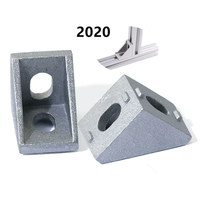Aluminum 2020 Corner Bracket fitting