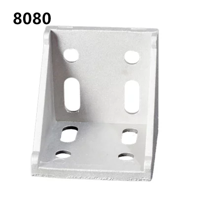 Aluminum 8080 Corner Bracket fitting