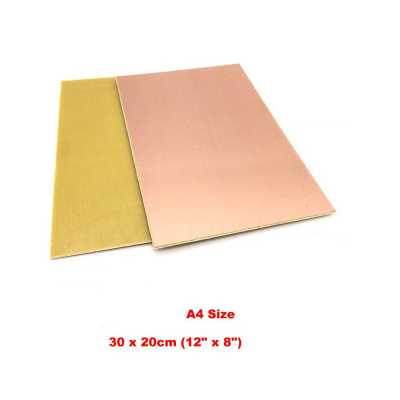 Fr4 Pcb 30×19.5cm Single Side Copper Clad